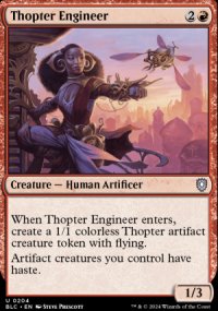 Thopter Engineer - Bloomburrow Commander Decks