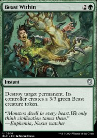 Beast Within - Bloomburrow Commander Decks