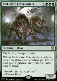 End-Raze Forerunners - Bloomburrow Commander Decks
