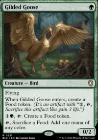 Gilded Goose - Bloomburrow Commander Decks