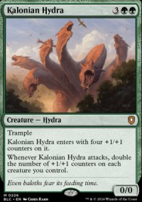 Kalonian Hydra - Bloomburrow Commander Decks