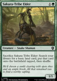 Sakura-Tribe Elder - Bloomburrow Commander Decks