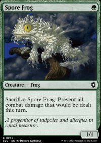 Spore Frog - Bloomburrow Commander Decks