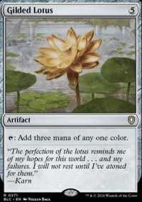 Gilded Lotus - Bloomburrow Commander Decks