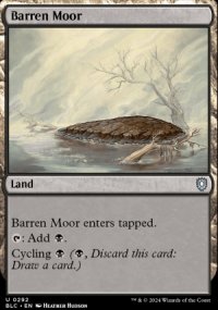 Barren Moor - Bloomburrow Commander Decks