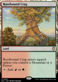 Rootbound Crag - Bloomburrow Commander Decks