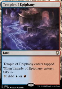 Temple of Epiphany - Bloomburrow Commander Decks