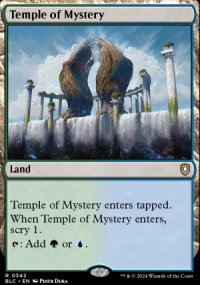 Temple of Mystery - Bloomburrow Commander Decks