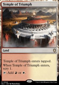 Temple of Triumph - Bloomburrow Commander Decks