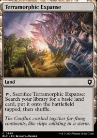 Terramorphic Expanse - Bloomburrow Commander Decks