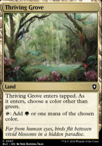 Thriving Grove - Bloomburrow Commander Decks
