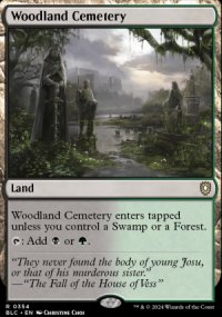 Woodland Cemetery - Bloomburrow Commander Decks