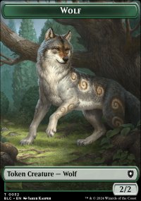 Wolf - Bloomburrow Commander Decks