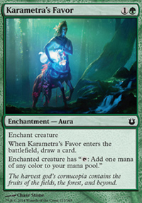Karametra's Favor - Born of the Gods
