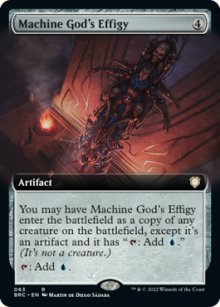Machine God's Effigy 2 - The Brothers' War Commander Decks