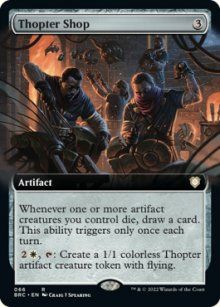 Thopter Shop - The Brothers' War Commander Decks