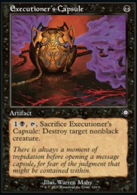Executioner's Capsule - The Brothers' War Commander Decks
