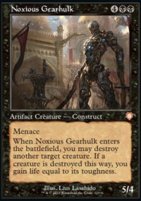 Noxious Gearhulk - The Brothers' War Commander Decks