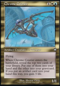 Chrome Courier - The Brothers' War Commander Decks