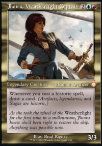 Jhoira, Weatherlight Captain - The Brothers' War Commander Decks