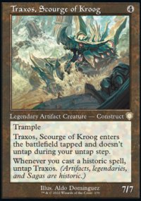 Traxos, Scourge of Kroog - The Brothers' War Commander Decks