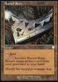 Buried Ruin - The Brothers' War Commander Decks