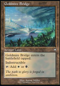 Goldmire Bridge - The Brothers' War Commander Decks
