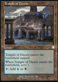 Temple of Deceit - The Brothers' War Commander Decks
