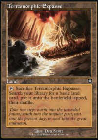 Terramorphic Expanse - The Brothers' War Commander Decks