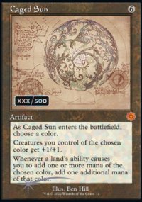 Caged Sun 3 - The Brothers' War Retro Artifacts