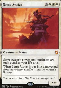 Serra Avatar - Commander 2018