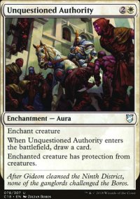 Unquestioned Authority - Commander 2018