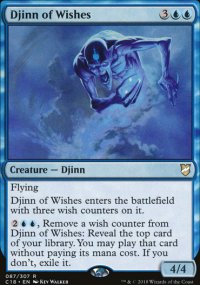 Djinn of Wishes - Commander 2018