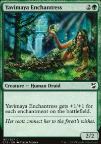 Yavimaya Enchantress - Commander 2018