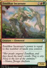 Zendikar Incarnate - Commander 2018
