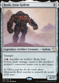 Bosh, Iron Golem - Commander 2018