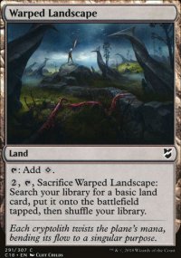 Warped Landscape - Commander 2018