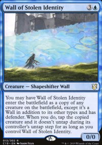 Wall of Stolen Identity - Commander 2019