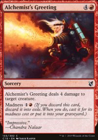 Alchemist's Greeting - Commander 2019