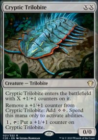 Cryptic Trilobite - Commander 2020