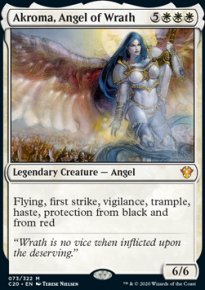 Akroma, Angel of Wrath - Commander 2020