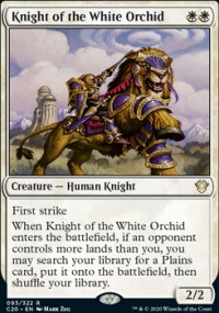 Knight of the White Orchid - Commander 2020