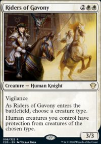 Riders of Gavony - Commander 2020