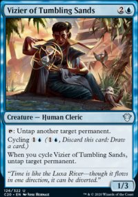 Vizier of Tumbling Sands - Commander 2020