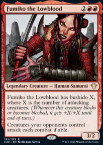 Fumiko the Lowblood - Commander 2020