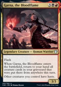 Garna, the Bloodflame - Commander 2020