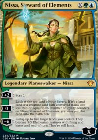 Nissa, Steward of Elements - Commander 2020