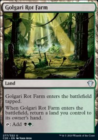 Golgari Rot Farm - Commander 2020