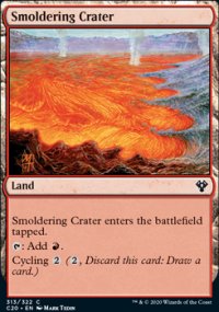 Smoldering Crater - Commander 2020