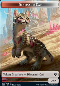 Dinosaur Cat - Commander 2020